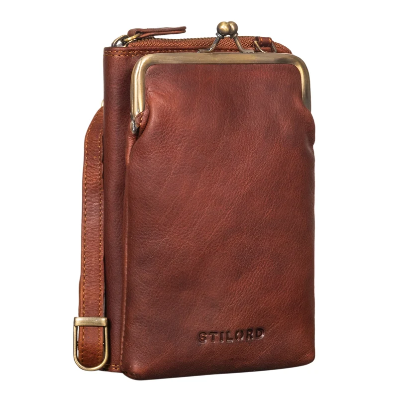 STILORD B-WARE "Brea" Damen Handytasche Vintage