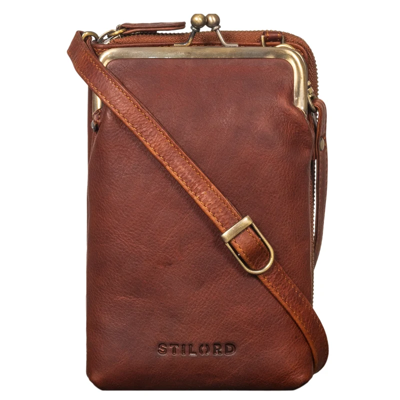 STILORD B-WARE "Brea" Damen Handytasche Vintage