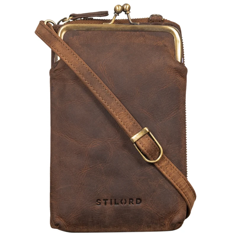 STILORD B-WARE "Brea" Damen Handytasche Vintage
