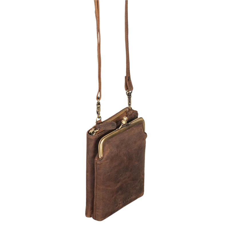 STILORD B-WARE "Brea" Damen Handytasche Vintage
