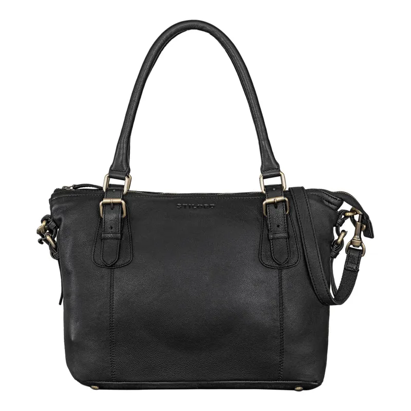 "Vanessa" Stilvolle Damen Handtasche Mittelgroß