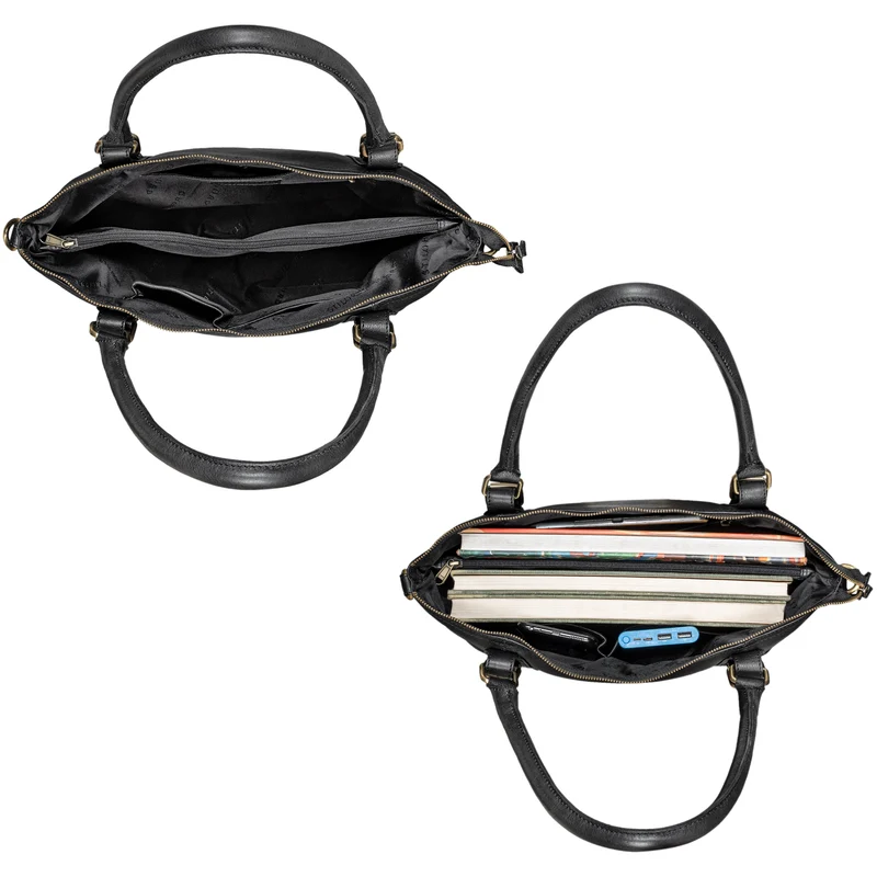 "Vanessa" Stilvolle Damen Handtasche Mittelgroß