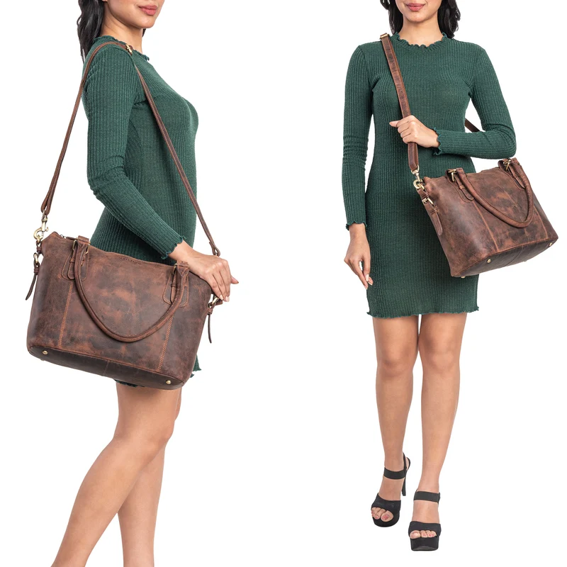 "Vanessa" Stilvolle Damen Handtasche Mittelgroß