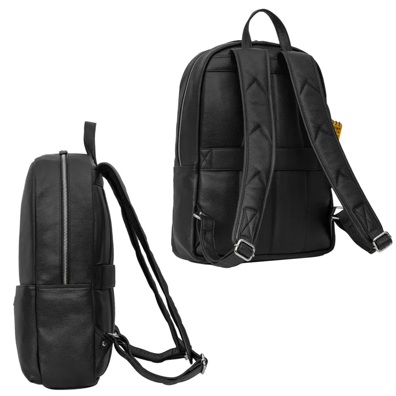 "Chicago" Leder Rucksack mit Laptopfach 13,3 Zoll