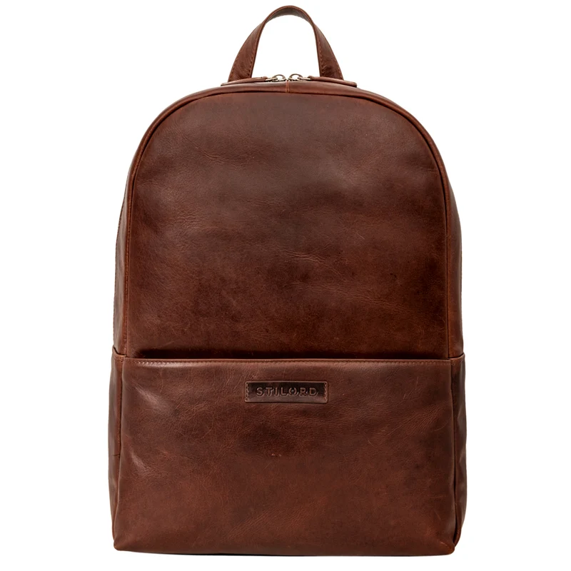"Chicago" Leder Rucksack mit Laptopfach 13,3 Zoll
