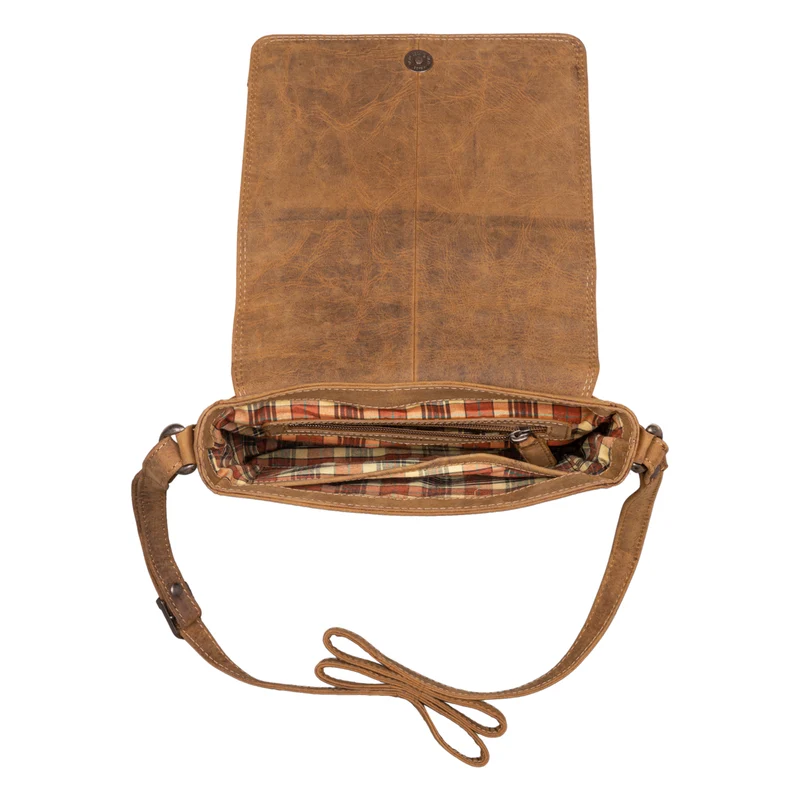 "Edith" Handtasche Damen mittelgroß Leder