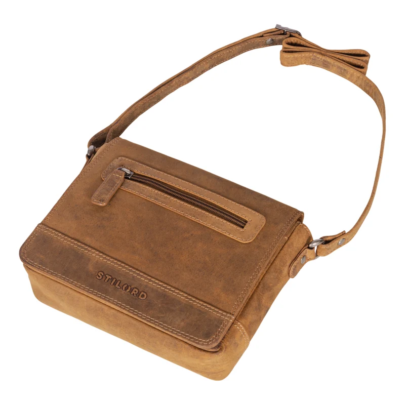 "Edith" Handtasche Damen mittelgroß Leder