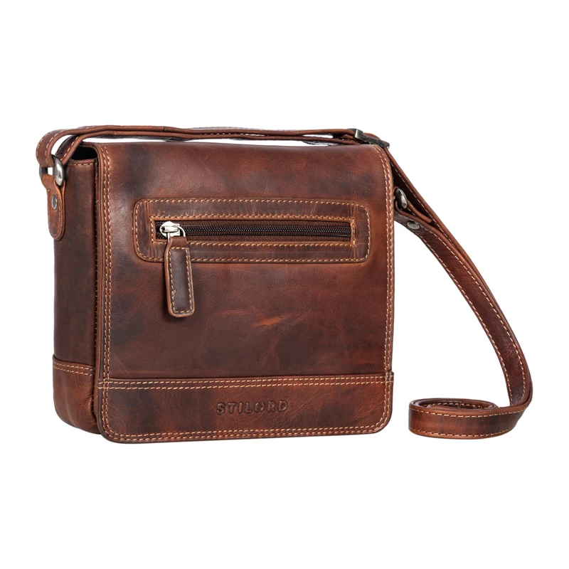"Edith" Handtasche Damen mittelgroß Leder