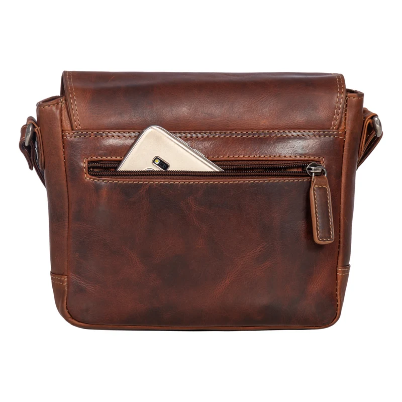 "Edith" Handtasche Damen mittelgroß Leder