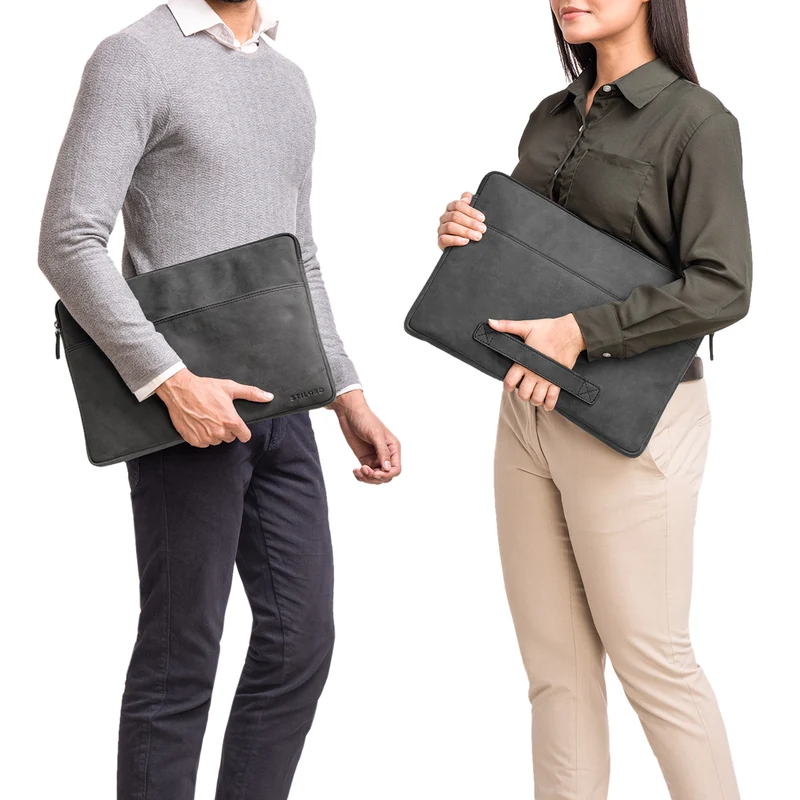 B-WARE "Murphy" Laptoptasche 15.6 Zoll Leder