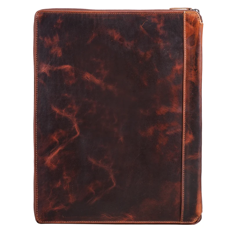 B-WARE "Dexter" Leder Aktenmappe Vintage