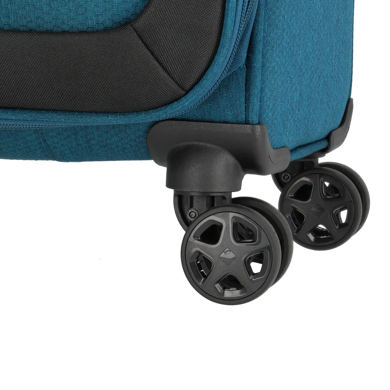 Travelite Kick Off - 4-Rollen-Trolley L 78 cm erw. (petrol)