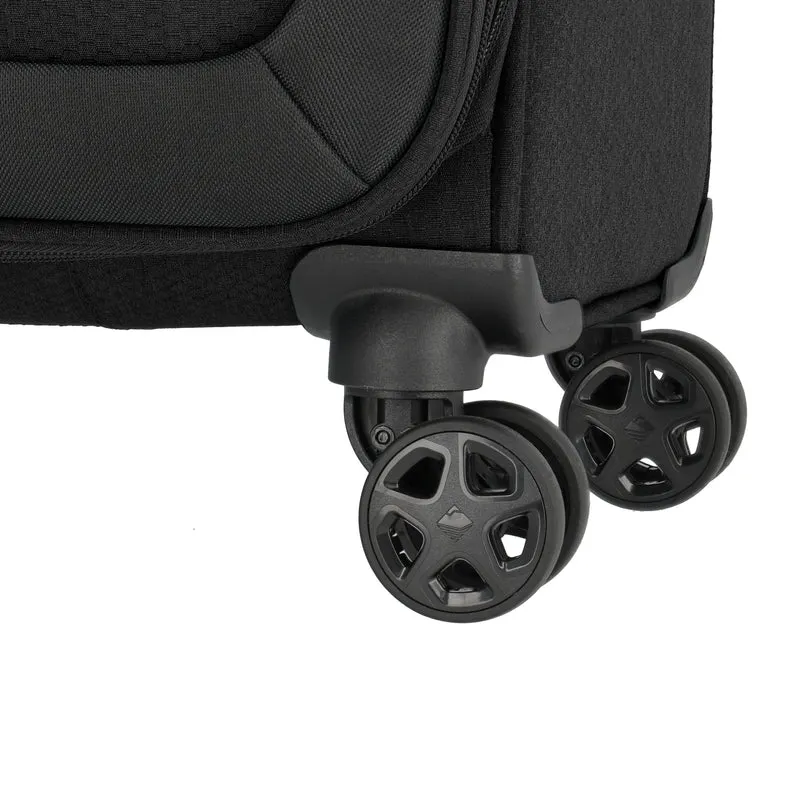 Travelite Kick Off - 4-Rollen-Trolley L 78 cm erw. (black)