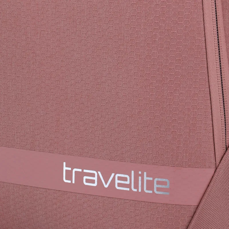 Travelite Kick Off - 4-Rollen-Trolley M 67 cm erw. (blush)