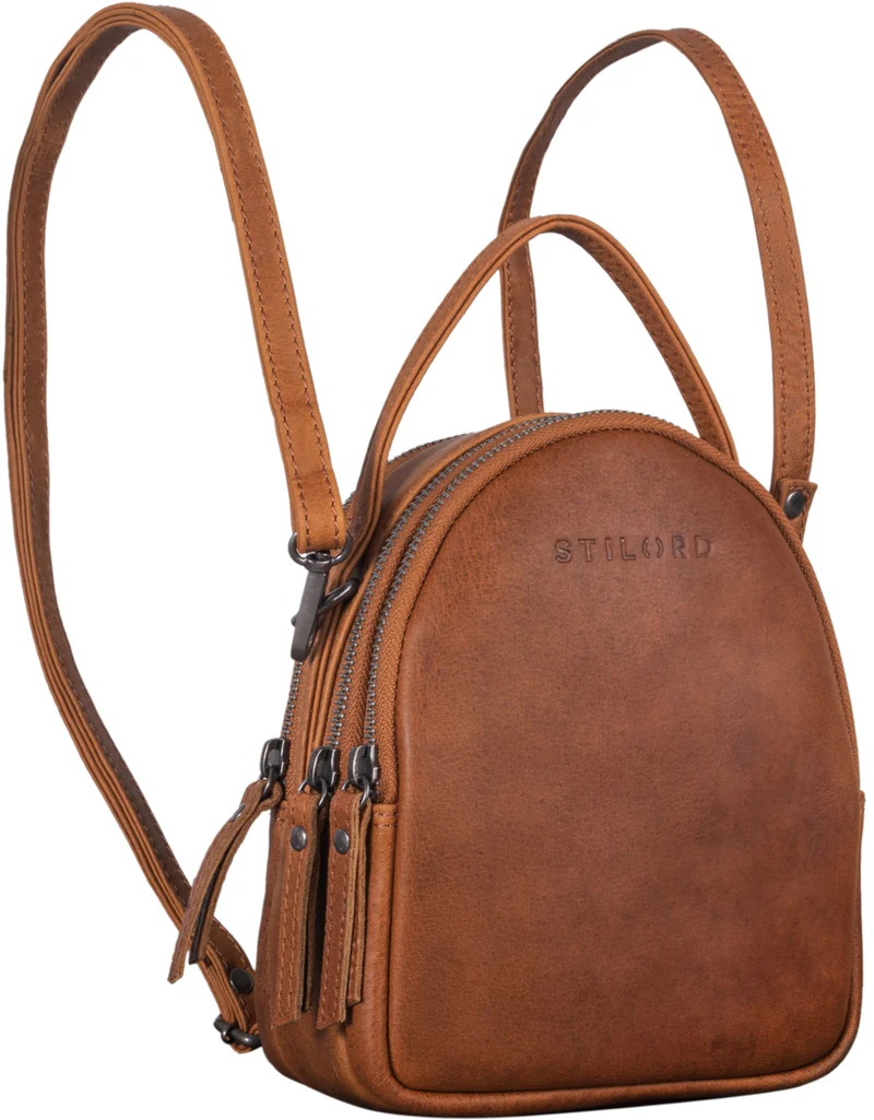B-WARE "Stacy" Rucksack Handtasche Damen Klein