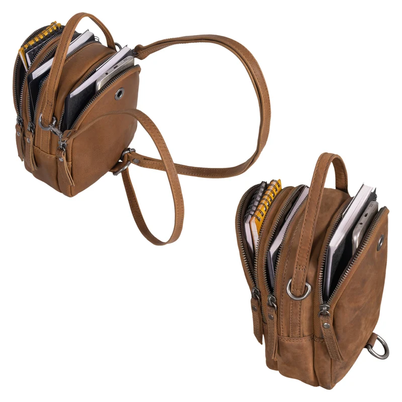 B-WARE "Stacy" Rucksack Handtasche Damen Klein