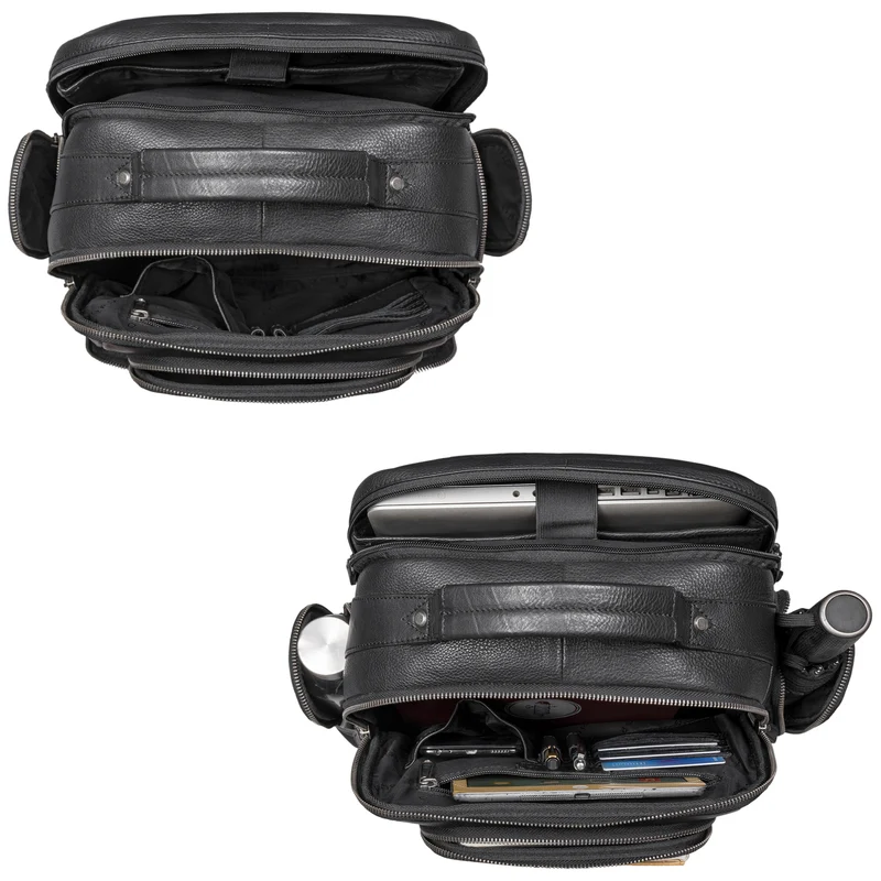 "Danny" Leder Arbeitsrucksack für 13 - 14 Zoll Laptops Herren & Damen
