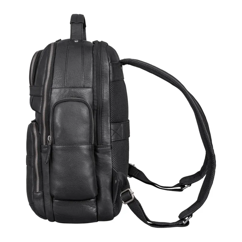 "Danny" Leder Arbeitsrucksack für 13 - 14 Zoll Laptops Herren & Damen