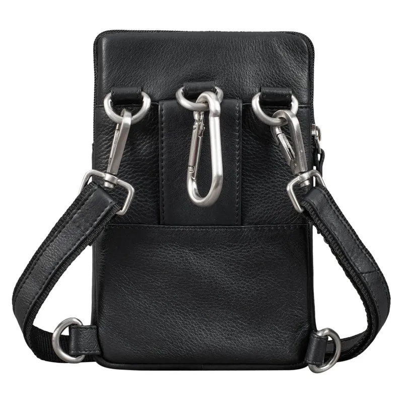 B-WARE "Aria" Brusttasche Leder klein