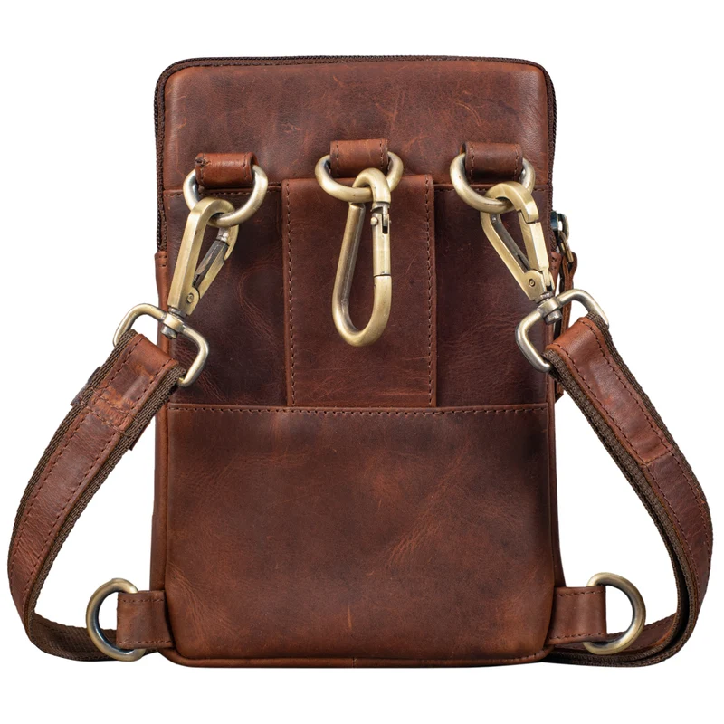 B-WARE "Aria" Brusttasche Leder klein