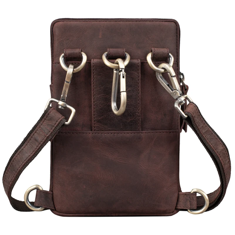 B-WARE "Aria" Brusttasche Leder klein
