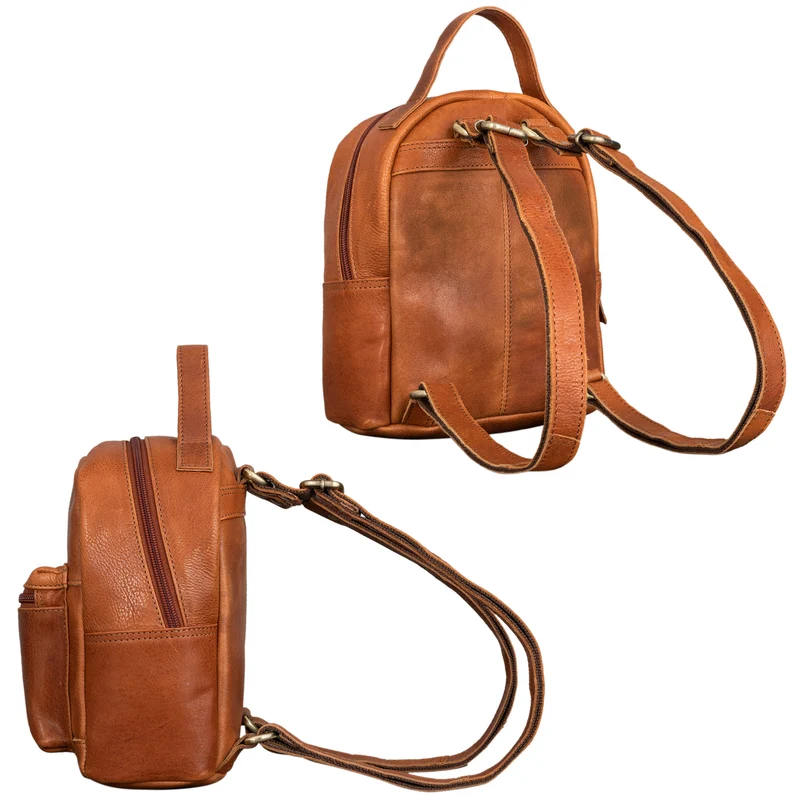 "Tiny" Mini Rucksack Damen Leder