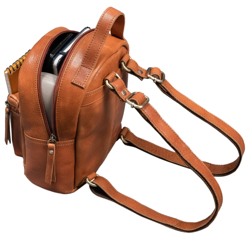 "Tiny" Mini Rucksack Damen Leder