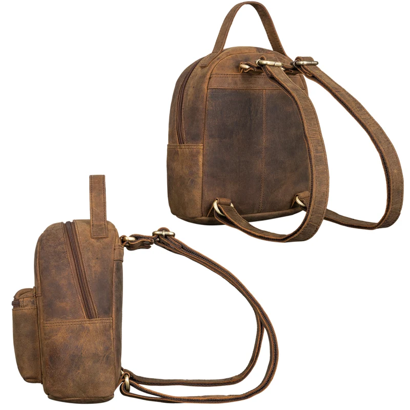 "Tiny" Mini Rucksack Damen Leder