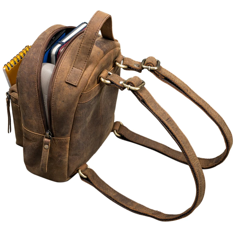 "Tiny" Mini Rucksack Damen Leder