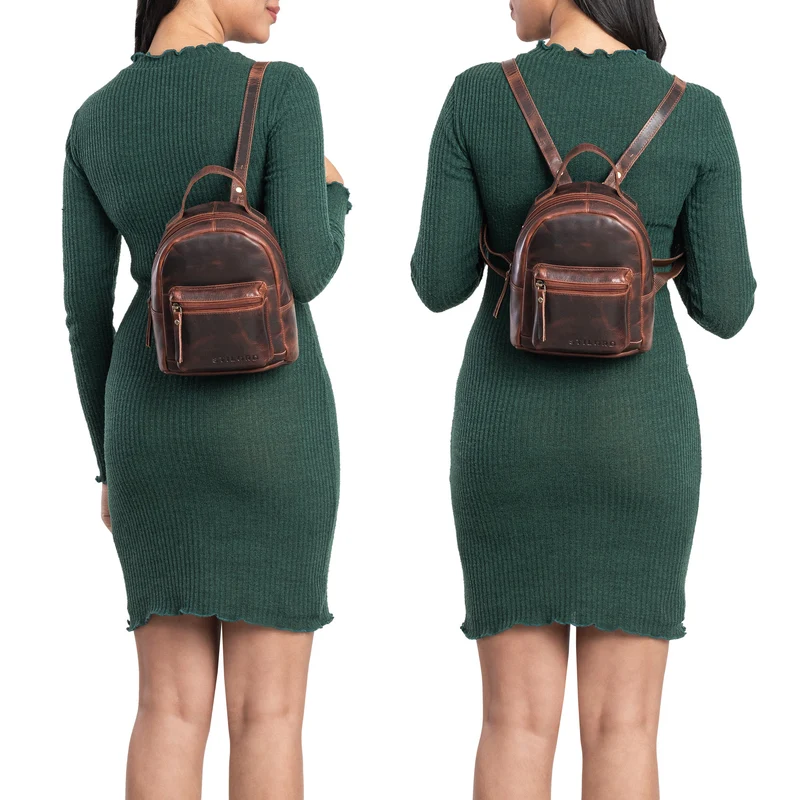 "Tiny" Mini Rucksack Damen Leder