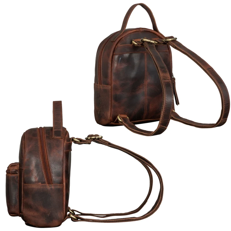 "Tiny" Mini Rucksack Damen Leder