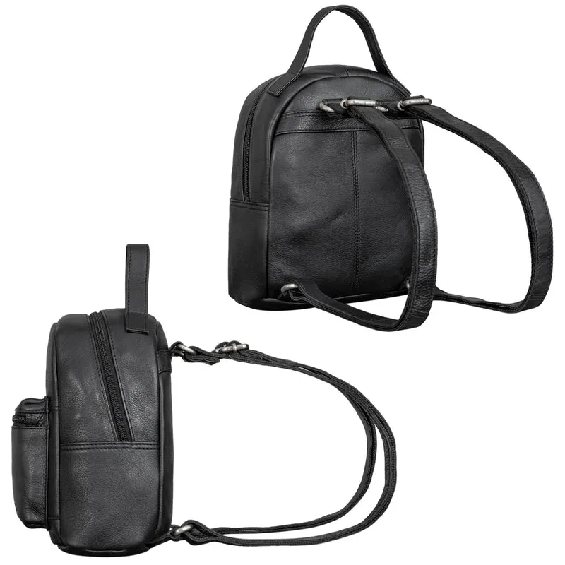 "Tiny" Mini Rucksack Damen Leder