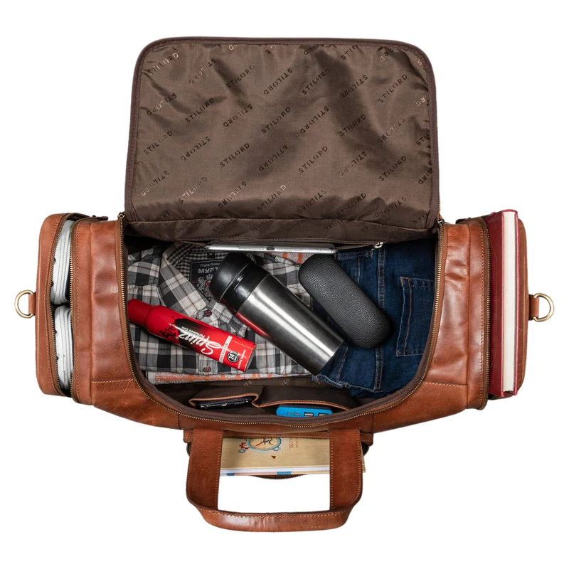 "Journey" Reisetasche Weekender Leder Damen & Herren Groß