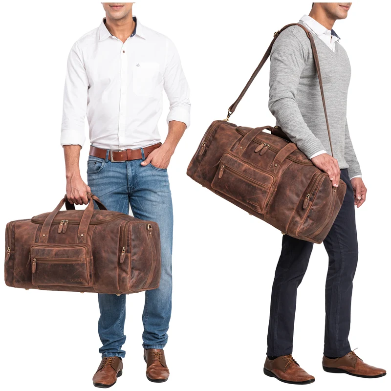 "Journey" Reisetasche Weekender Leder Damen & Herren Groß