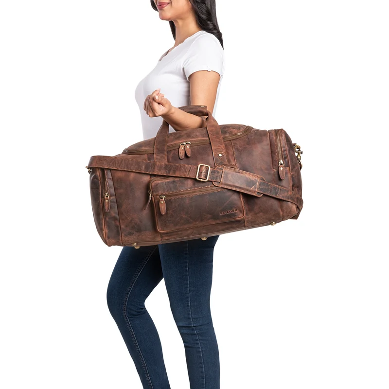 "Journey" Reisetasche Weekender Leder Damen & Herren Groß