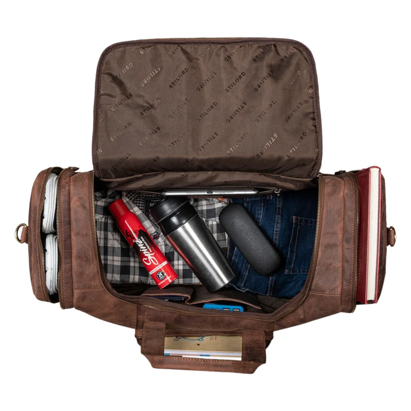 "Journey" Reisetasche Weekender Leder Damen & Herren Groß
