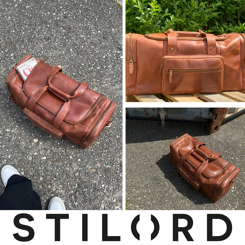 "Journey" Reisetasche Weekender Leder Damen & Herren Groß