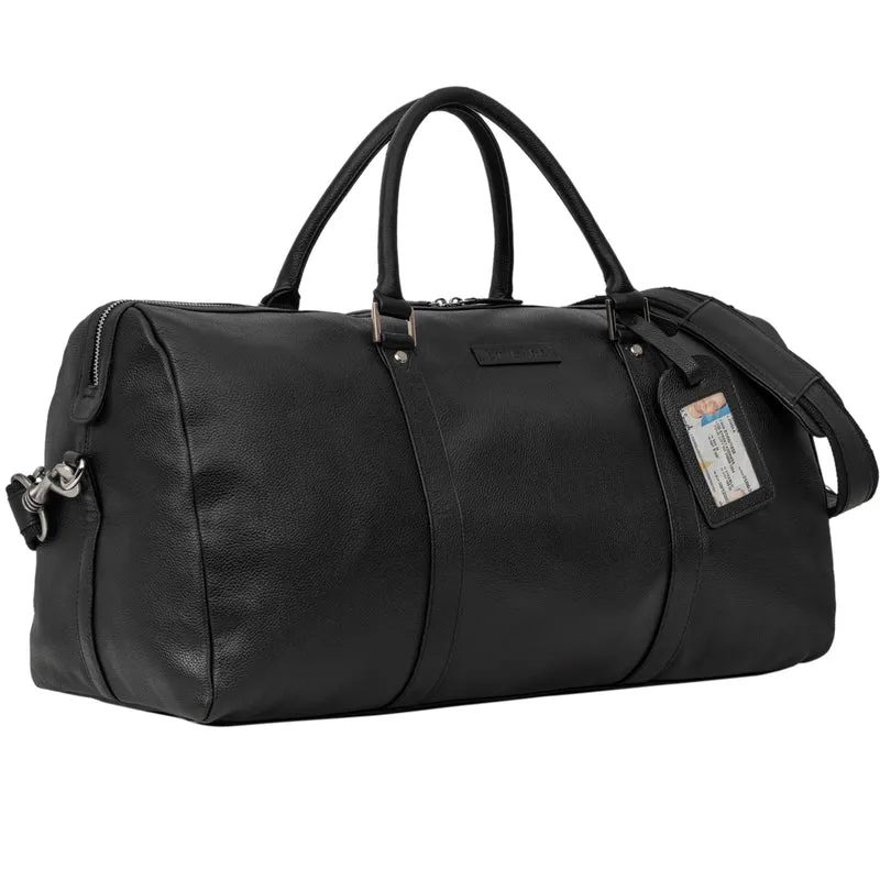 "Herkules" hochwertige Reisetasche Groß aus echtem Leder Weekender