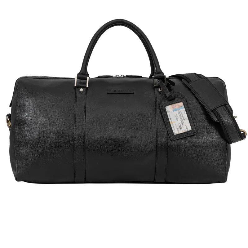 "Herkules" hochwertige Reisetasche Groß aus echtem Leder Weekender