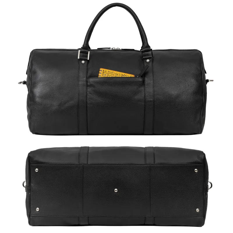 "Herkules" hochwertige Reisetasche Groß aus echtem Leder Weekender