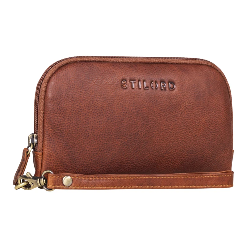 "Maeve" Clutch Geldbörse Leder