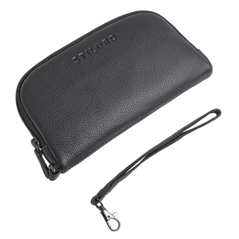 "Maeve" Clutch Geldbörse Leder