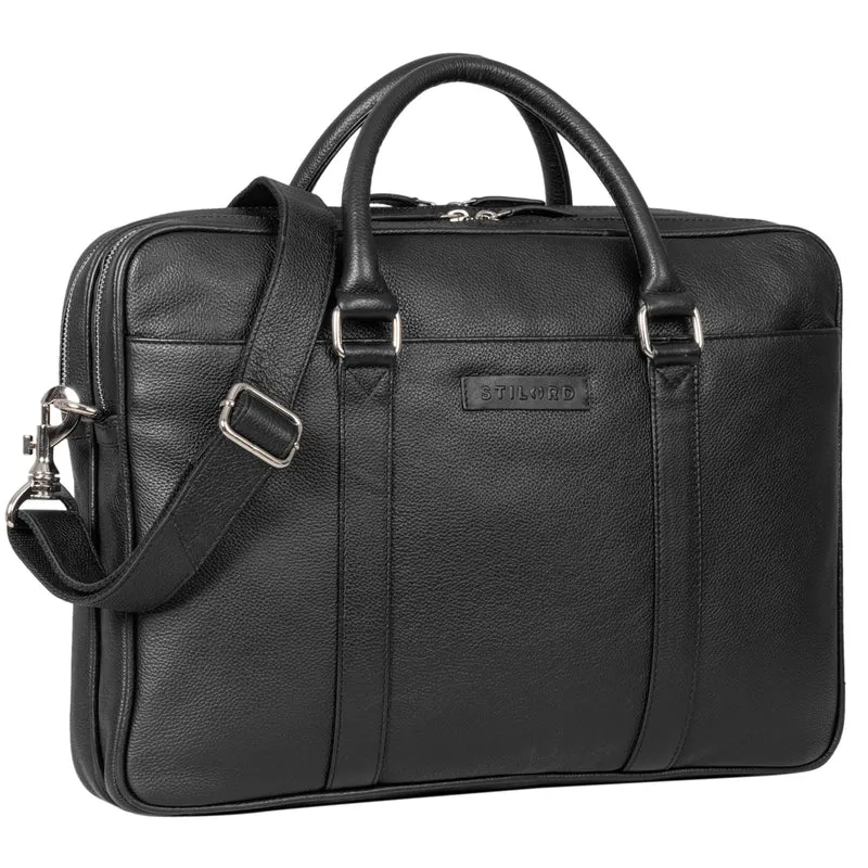 "Caleb" Laptop Tasche 16 Zoll Leder Vintage