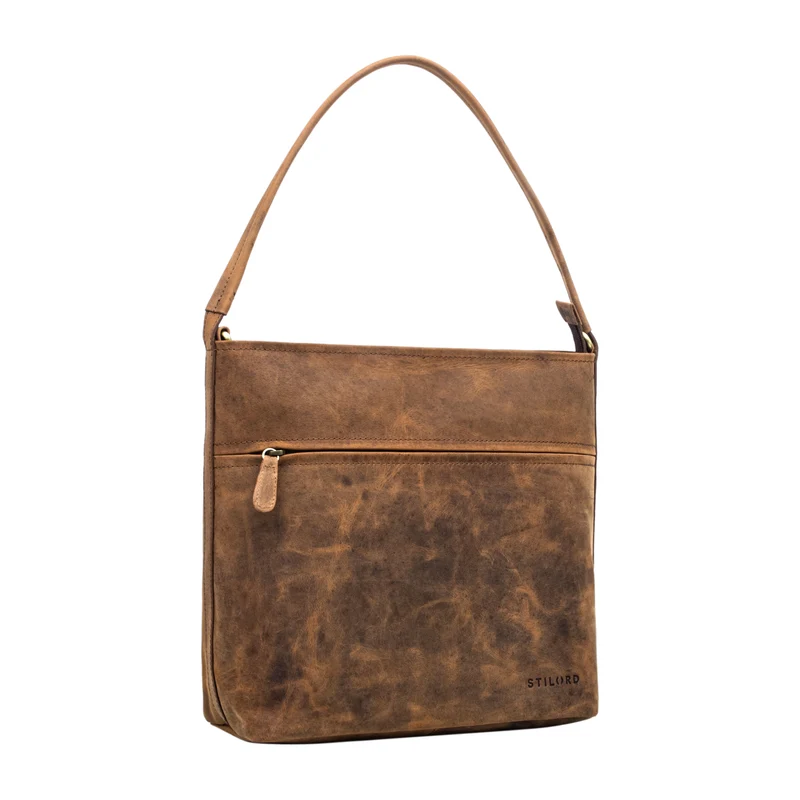 "Julie" Lederhandtasche Damen Echtleder