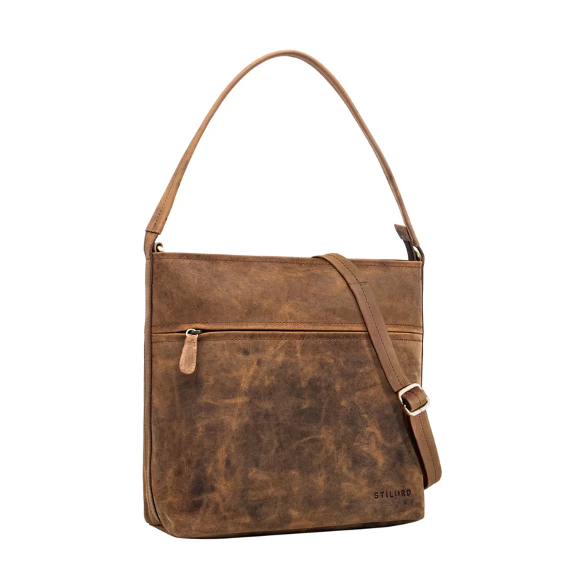 "Julie" Lederhandtasche Damen Echtleder