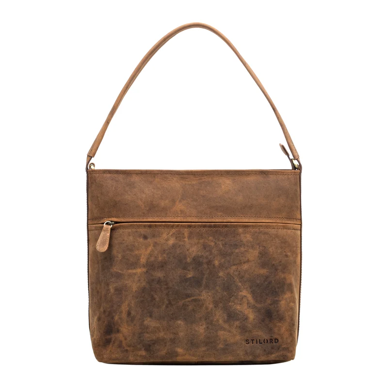 "Julie" Lederhandtasche Damen Echtleder