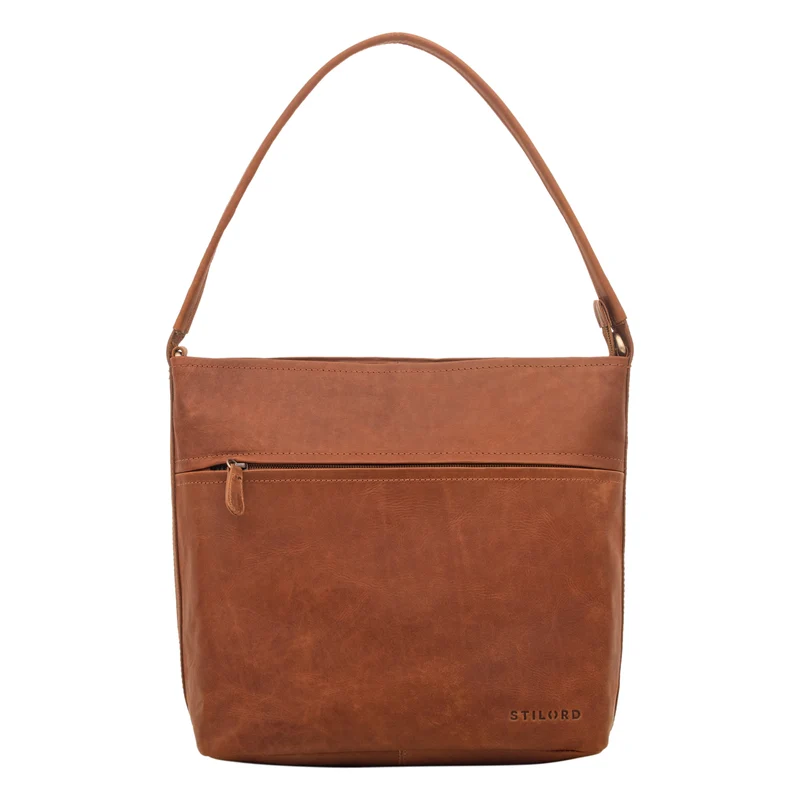 "Julie" Lederhandtasche Damen Echtleder
