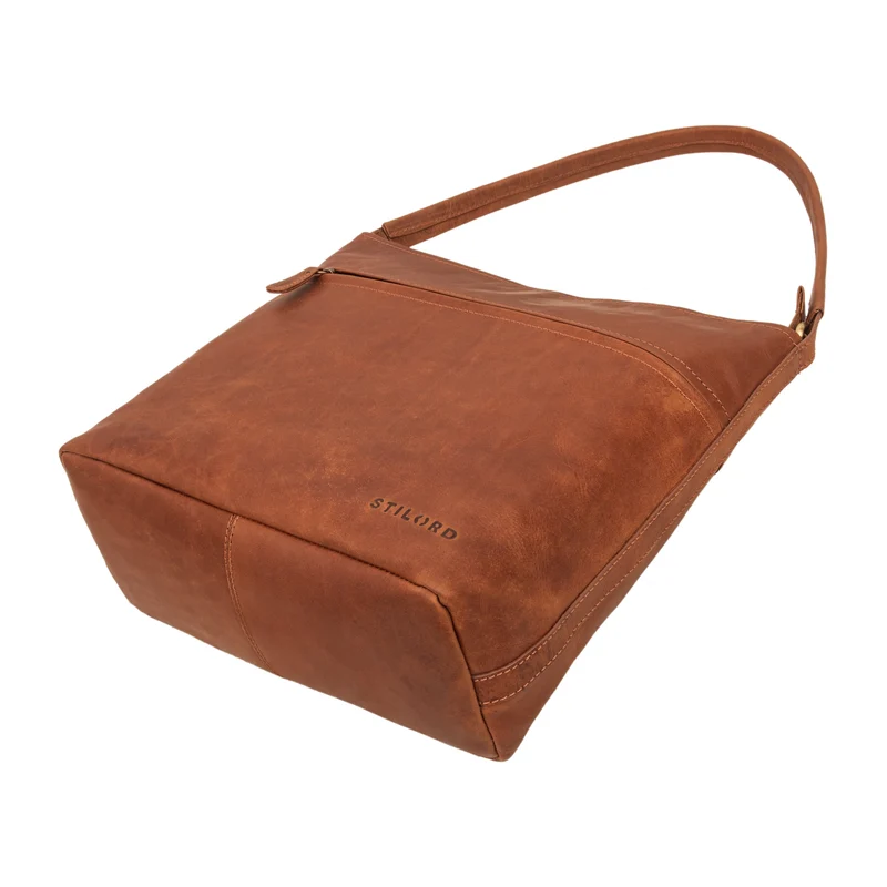 "Julie" Lederhandtasche Damen Echtleder