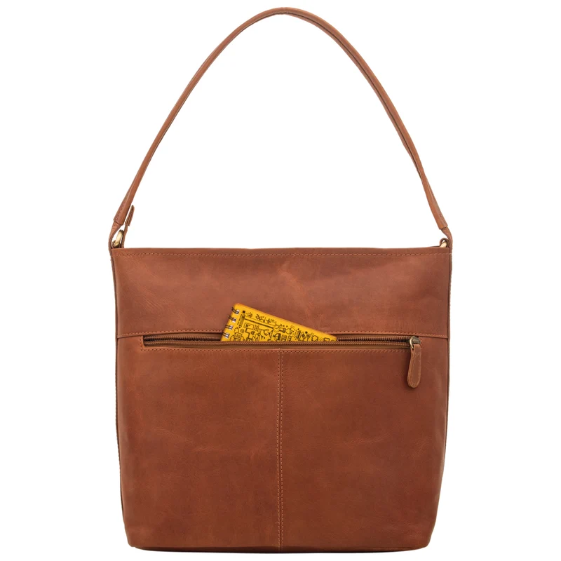 "Julie" Lederhandtasche Damen Echtleder