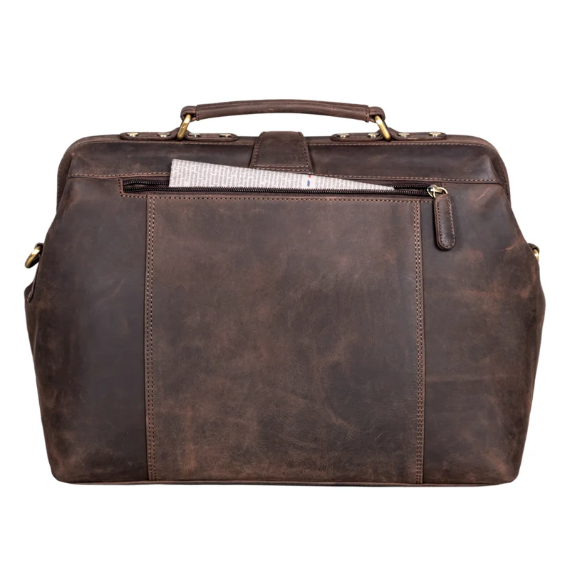 STILORD "Johannes" Vintage Arzttasche Leder